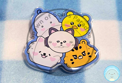 Fims Club Mascot Phone Holder