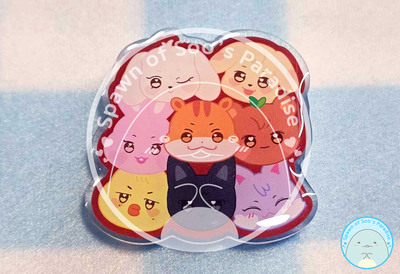 AN1T33Z Mascot Phone Holder