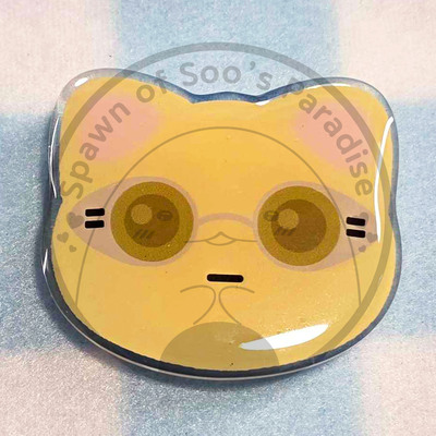 Biz man cat phone holder