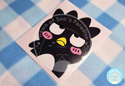 Black Pengu LARGE Peeker