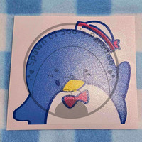 Blue Pengu LARGE Peeker - Thumbnail 1