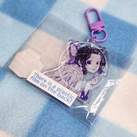 Butterfly Lady Acrylic Charm - Thumbnail 2