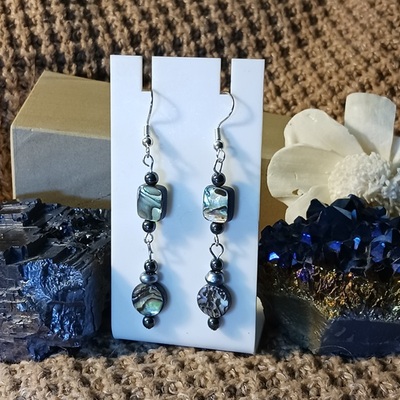 Shell and hematite