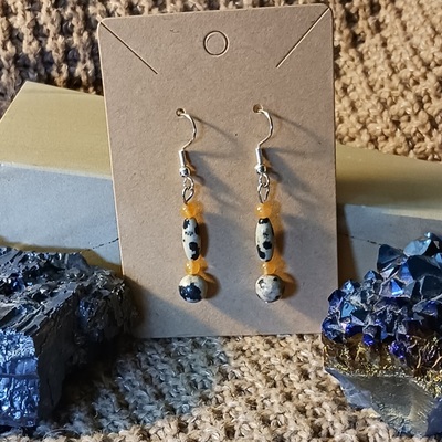 Dalmatian jasper and carnelian