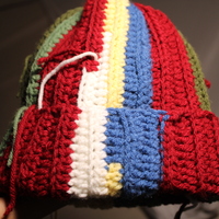 CLASSIC SCRAP YARN BEANIE HAT - Thumbnail 3