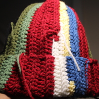 CLASSIC SCRAP YARN BEANIE HAT - Thumbnail 5