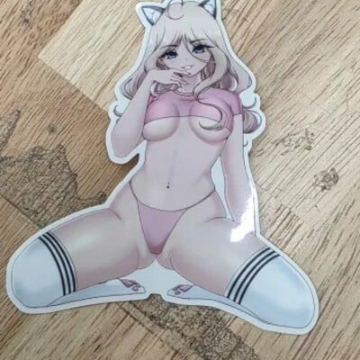 Kitty sticker