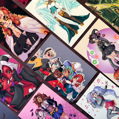 Anime, cartoon, & other prints (4x6)