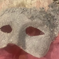 Masquerade Mask-Bridgerton Ball- Sophie, Handmade - Thumbnail 3