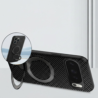 Carbon Fiber Case With Stand For Google Pixel 10 GPC07 - Thumbnail 2