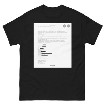 Jeff unisex classic tee