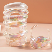 IRIDESCENT AURORA HOLOGRAPHIC BANGLE  - Thumbnail 2