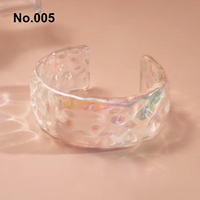 IRIDESCENT AURORA HOLOGRAPHIC BANGLE  - Thumbnail 7