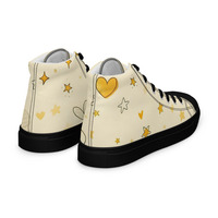 Moon Chesse Mens high top canvas shoes - Thumbnail 7