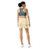 Moon cheese Unisex Athletic Long Shorts - Thumbnail 1