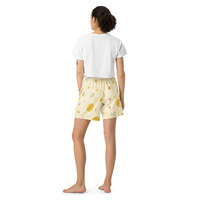 Moon cheese Unisex Athletic Long Shorts - Thumbnail 2