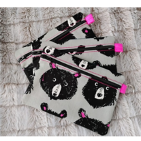 Zippered Pouch- Bears