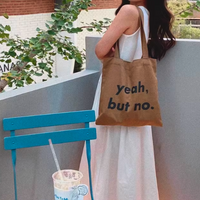 Free Shipping-YEAH BUT NO TOTE BAG - Thumbnail 6