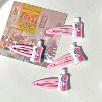 KITTY x DETTOL MINI SANITIZER HAIR CLIPS  ( Set : 2 pairs / 4 pcs )  - Thumbnail 2