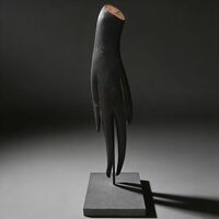 Wooden sculpture by Tach Pollard "Wind Walker"  - Thumbnail 3