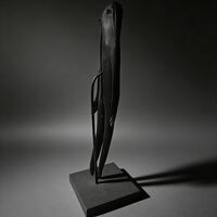 Wooden sculpture by Tach Pollard "Wind Walker"  - Thumbnail 4