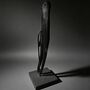 Wooden sculpture by Tach Pollard "Wind Walker" -4