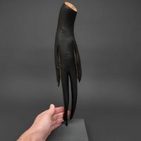 Wooden sculpture by Tach Pollard "Wind Walker"  - Thumbnail 1