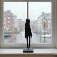 Wooden sculpture by Tach Pollard "Wind Walker"  - Thumbnail 2