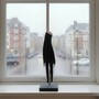 Wooden sculpture by Tach Pollard "Wind Walker" -2