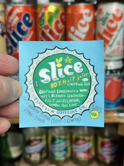 SLICE Post-It Note Painting 