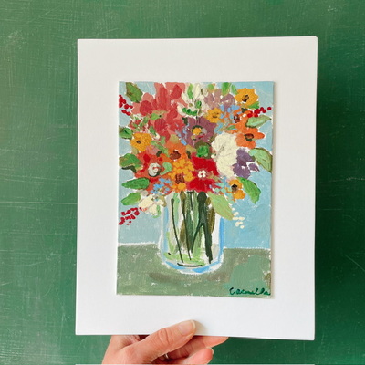 “Joy in Bloom” original painting 