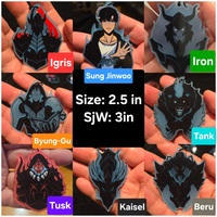Solo Levelling Glow in the Dark Keychains - Thumbnail 1