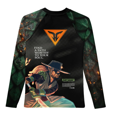 Shunen youth rash guard