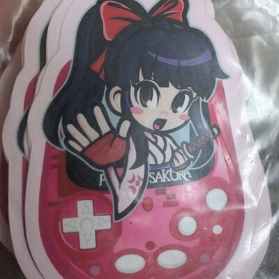 Pocket sakura sticker