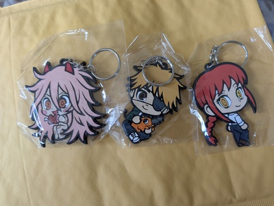 Ugly Chainsaw Man Keychains