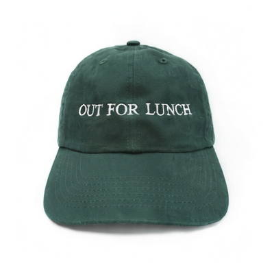 "out for lunch" cap