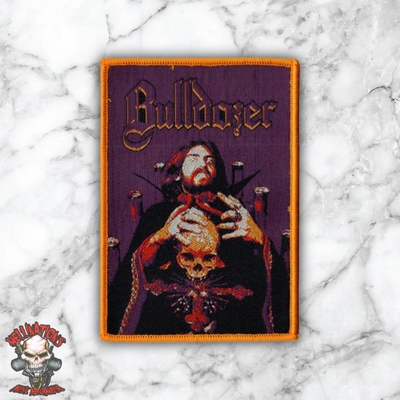 Bulldozer woven patches