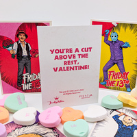 Friday the 13th Six (6) Piece Custom Valentine Card Set - Thumbnail 2