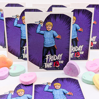 Friday the 13th Six (6) Piece Custom Valentine Card Set - Thumbnail 4