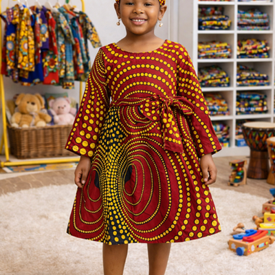 Young girl dress (5-7years)