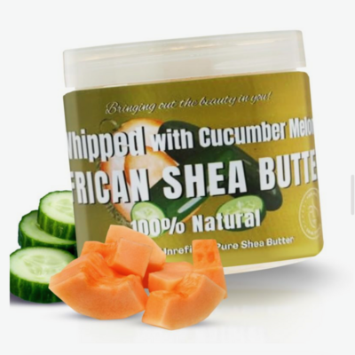 Cucumber melon whipped shea butter 
