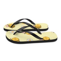 Busy Bee Frabic Flip-Flops - Thumbnail 4
