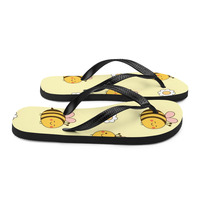 Busy Bee Frabic Flip-Flops - Thumbnail 5