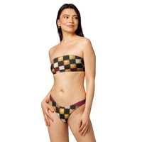 Cherry Recycled bandeau bikini - Thumbnail 1