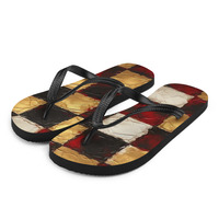 Moca FrabicFlip-Flops - Thumbnail 1