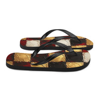 Moca FrabicFlip-Flops - Thumbnail 5