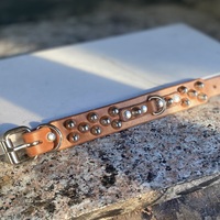 lil d-ring 2-1-2 Short British Cone Cuff (tan or black) - Thumbnail 1