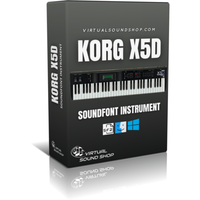 Korg x5d soundfont library sf2 virtual instrument nki vst software