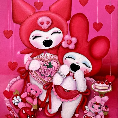 Lovecore painting 