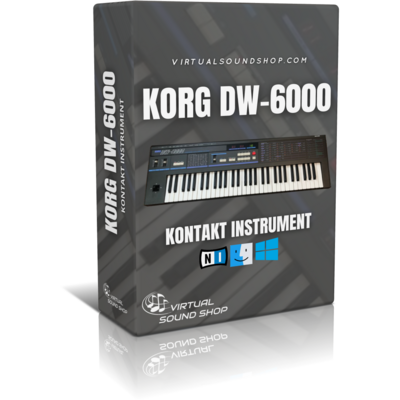 Korg dw-6000 kontakt library - virtual instrument nki vst software